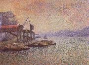 Georges Lemmen View of The thames china oil painting artist